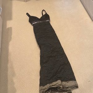 Black tie gown